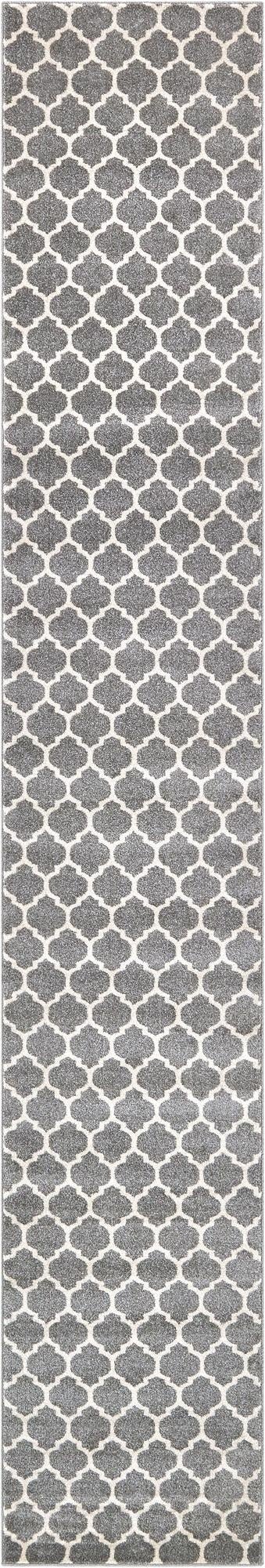 Primary image  2' 7 x 16' 5 Lattice Runner Rug