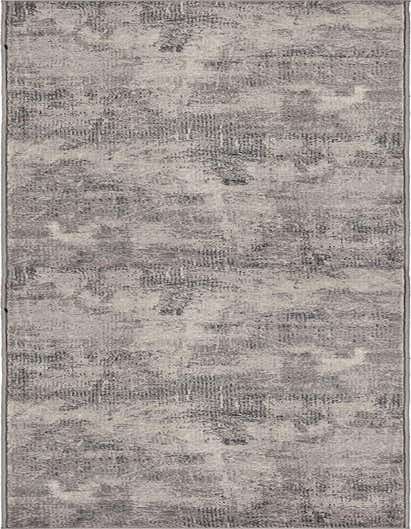 A 16 ft runner rug from the Monte Carlo collection, featuring an abstract distressed pattern in shades of gray and silver, ideal for a hallway.