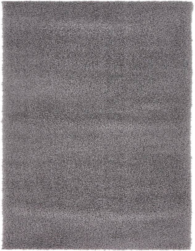 Detail image of  2' x 6' 9 Solid Shag Runner Rug