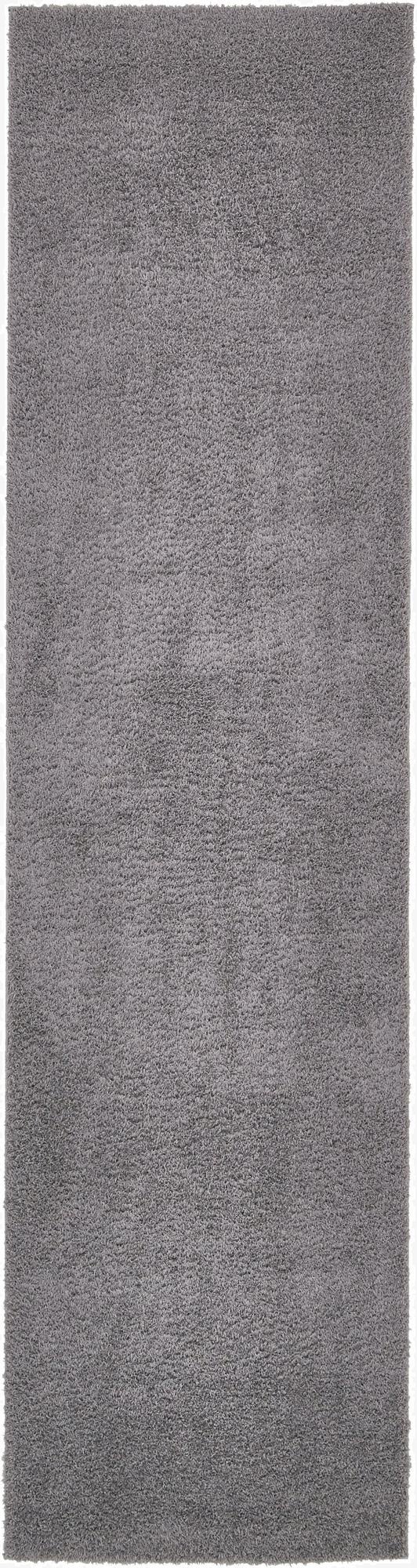  2' 7 x 10' Solid Shag Runner Rug
