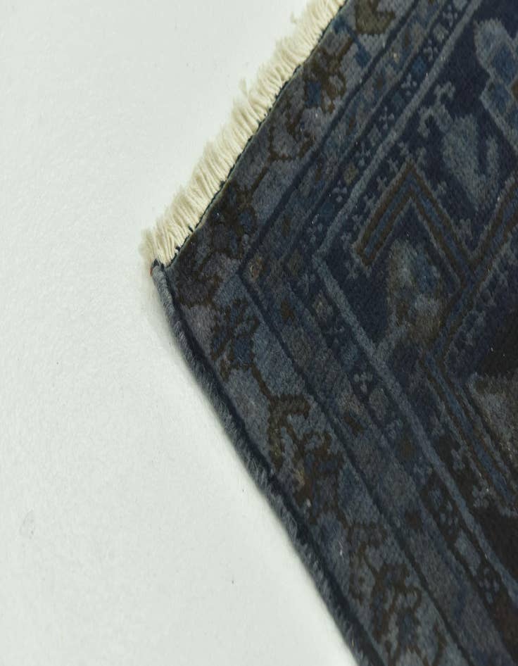 Detail image of  5' 2 x 10' 9  Hand Knotted Ultra Vintage Persian Wool Runner Rug