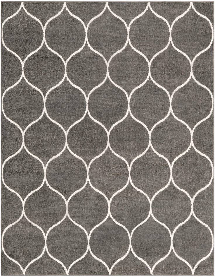 Detail image of  7' x 7' Lattice Frieze Square Rug