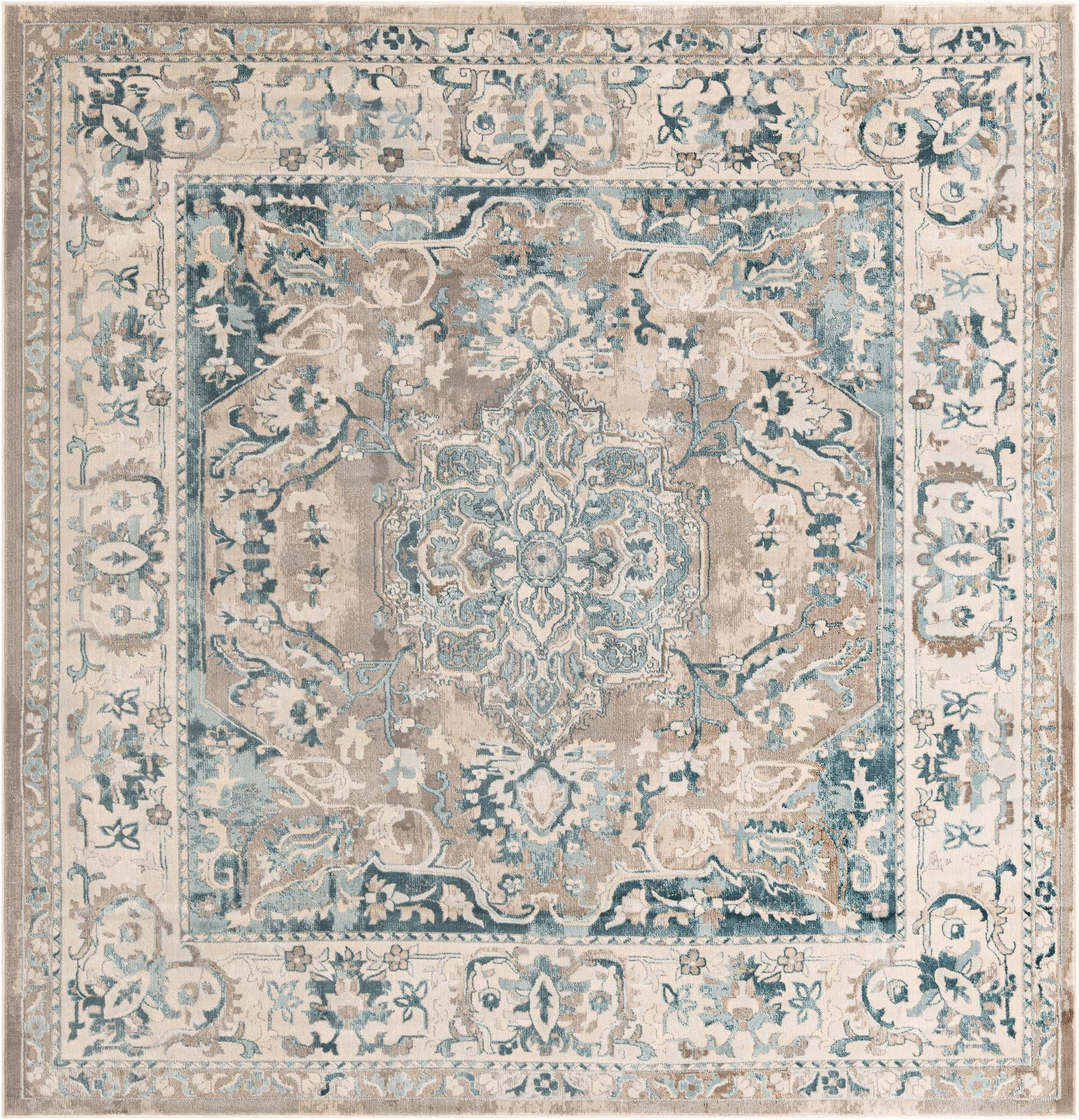  8' x 8' Victoria Square Rug