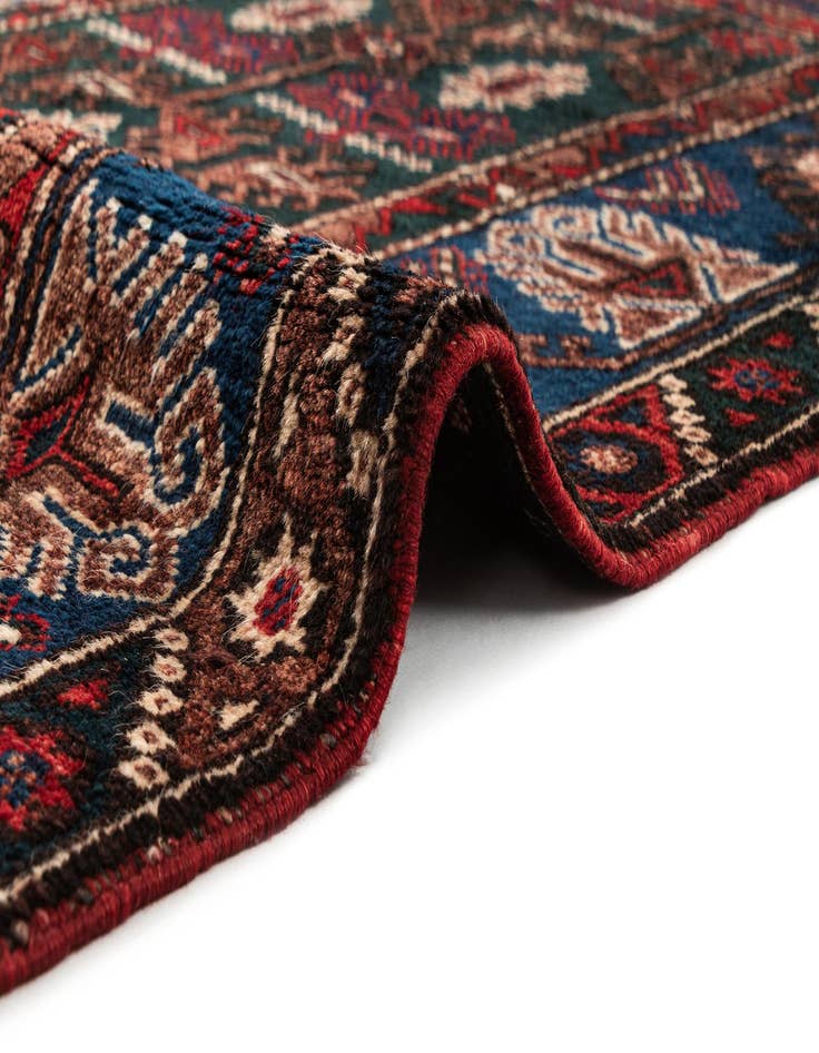 Detail image of  4' x 6'  Hand Knotted Balouch Oriental Wool Rug