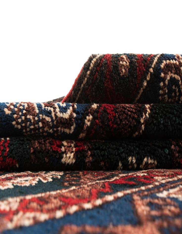 Detail image of  4' x 6'  Hand Knotted Balouch Oriental Wool Rug