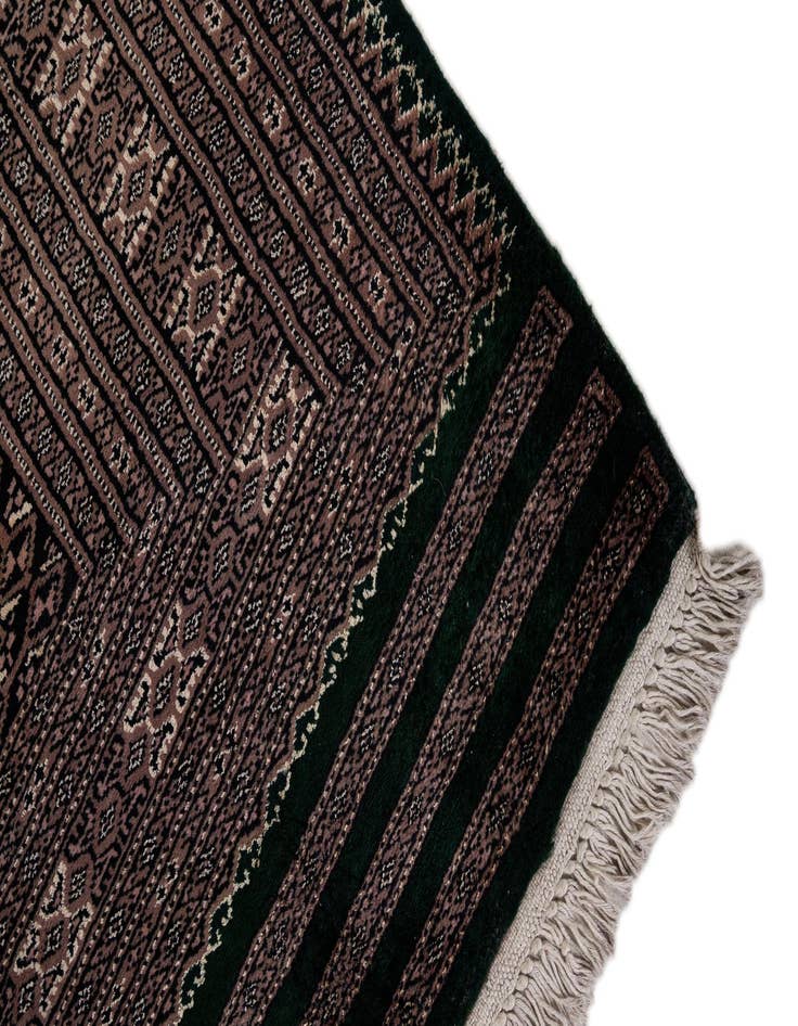 Detail image of  7' 3 x 10' 5  Hand Knotted Bokhara Oriental Rug