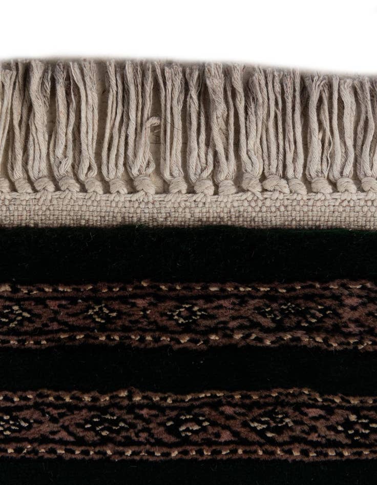 Detail image of  7' 3 x 10' 5  Hand Knotted Bokhara Oriental Rug