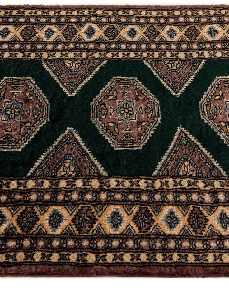 Detail image of  2' 8 x 4' 1  Hand Knotted Bokhara Oriental Wool Rug