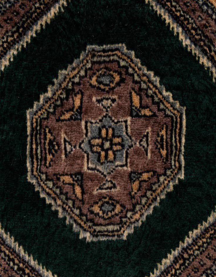 Detail image of  2' 8 x 4' 1  Hand Knotted Bokhara Oriental Wool Rug