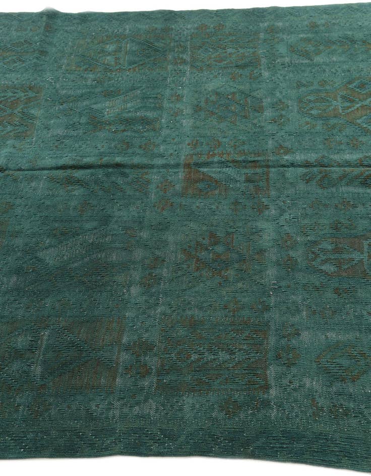 Detail image of  5' x 7'  Hand Woven Kilim Modern Wool Rug