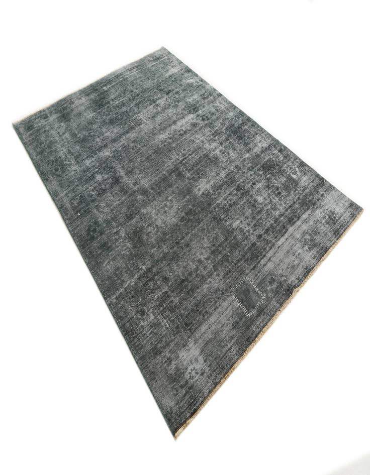 Detail image of  6' 5 x 9' 4  Hand Knotted Ultra Vintage Persian Wool Rug