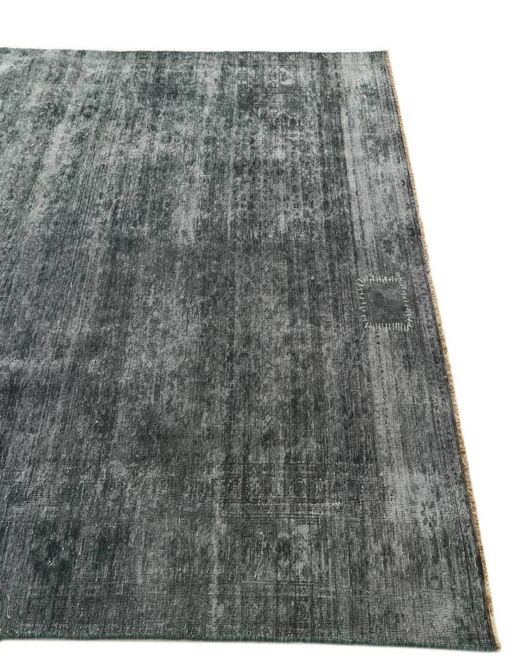 Detail image of  6' 5 x 9' 4  Hand Knotted Ultra Vintage Persian Wool Rug