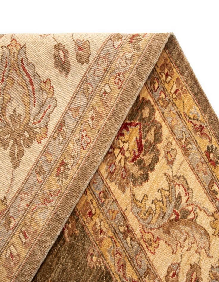 Detail image of  9' 2 x 11' 11 Ziegler Wool Rug