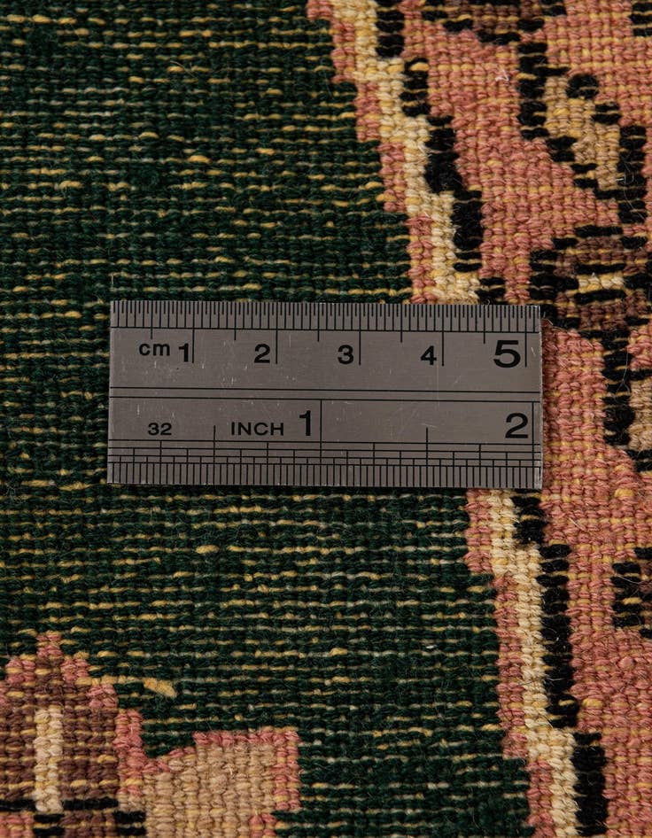 Detail image of  2' 7 x 2' 7  Hand Knotted Bokhara Oriental Wool Round Rug