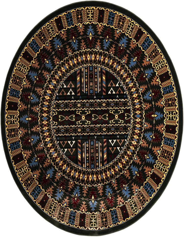  10' x 10' Bokhara Round Rug