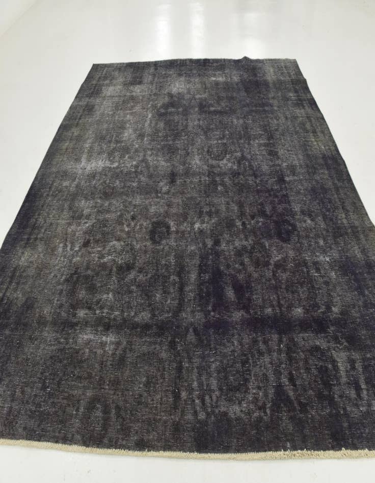 Detail image of  9' 6 x 9' 9  Hand Knotted Ultra Vintage Persian Wool Square Rug