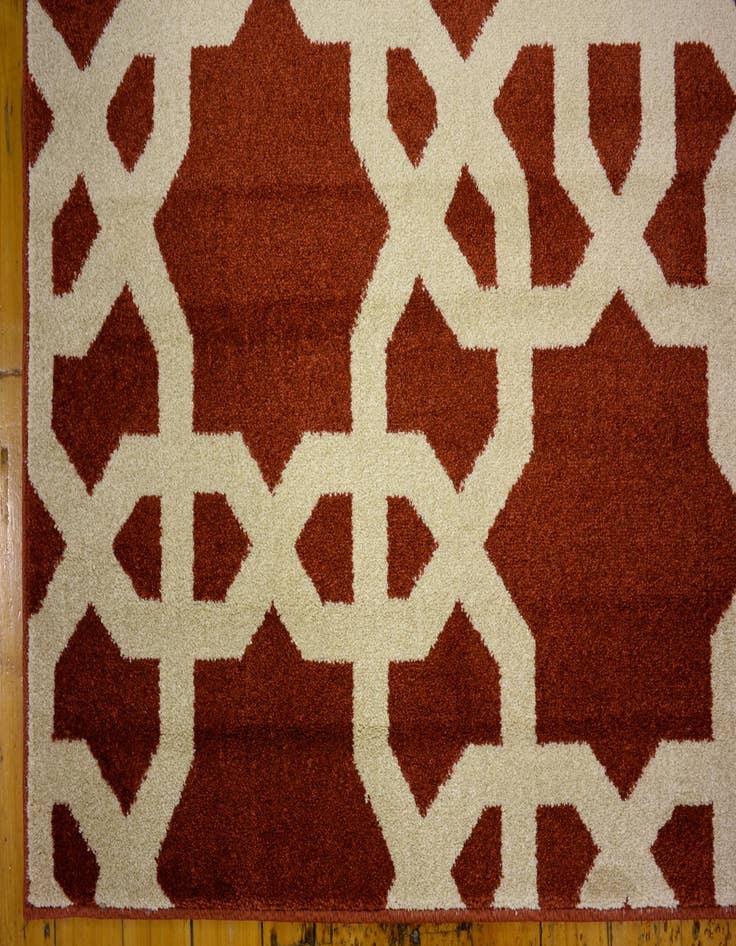 Detail image of  5' x 8' Lattice Rug