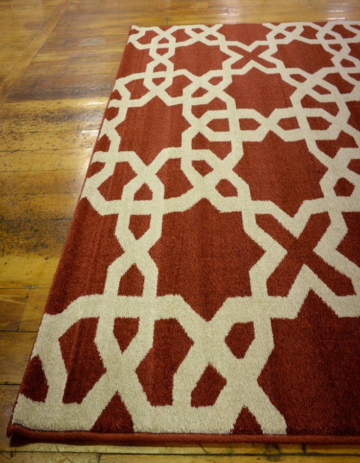 Detail image of  5' x 8' Lattice Rug