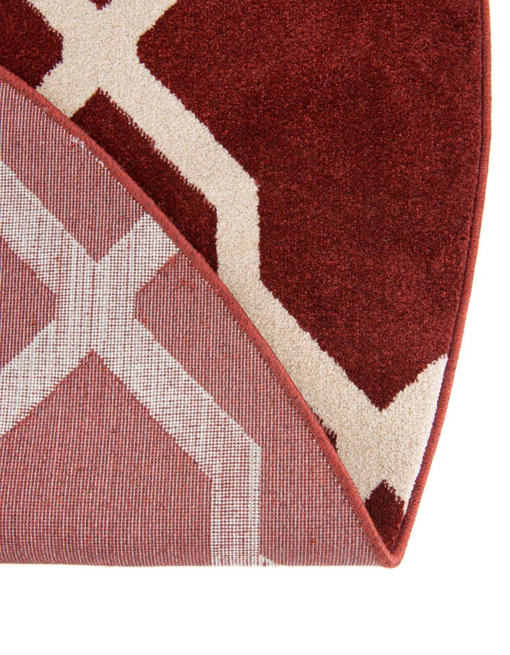 Detail image of  6' x 6' Lattice Round Rug