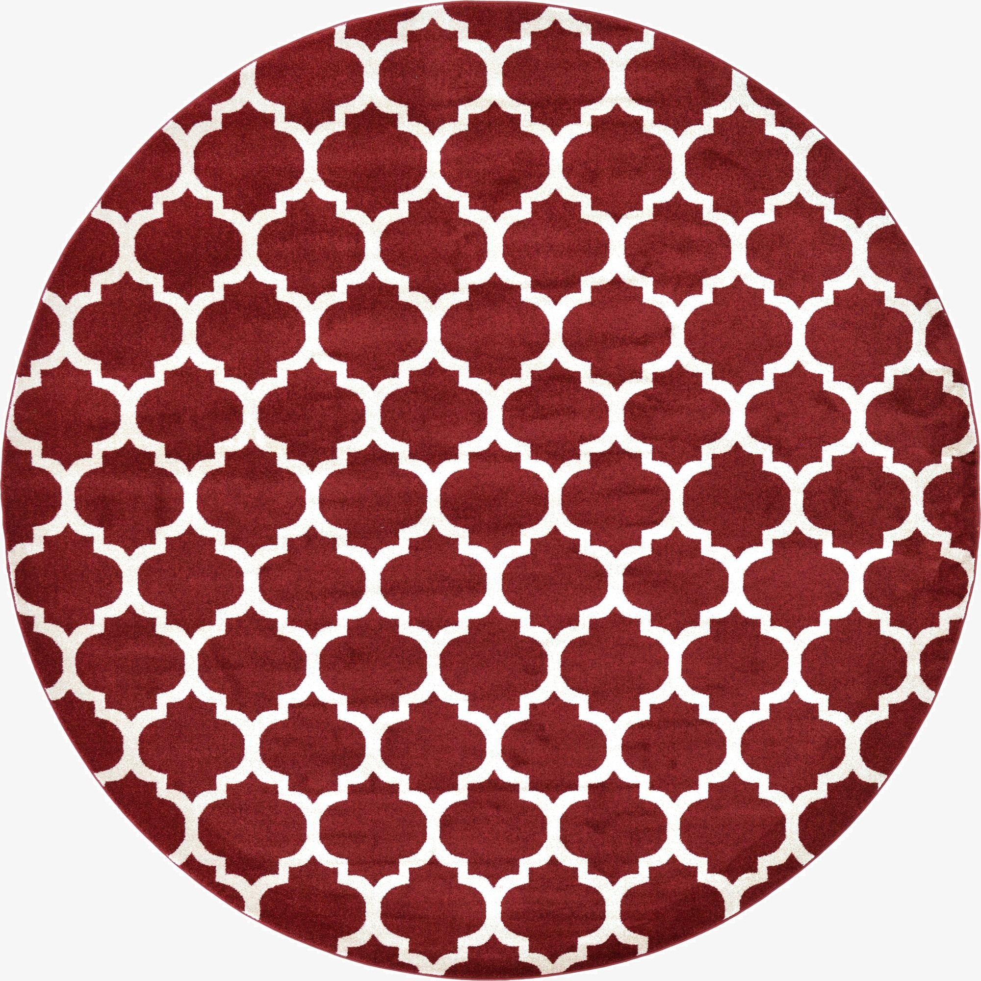  10' x 10' Lattice Round Rug