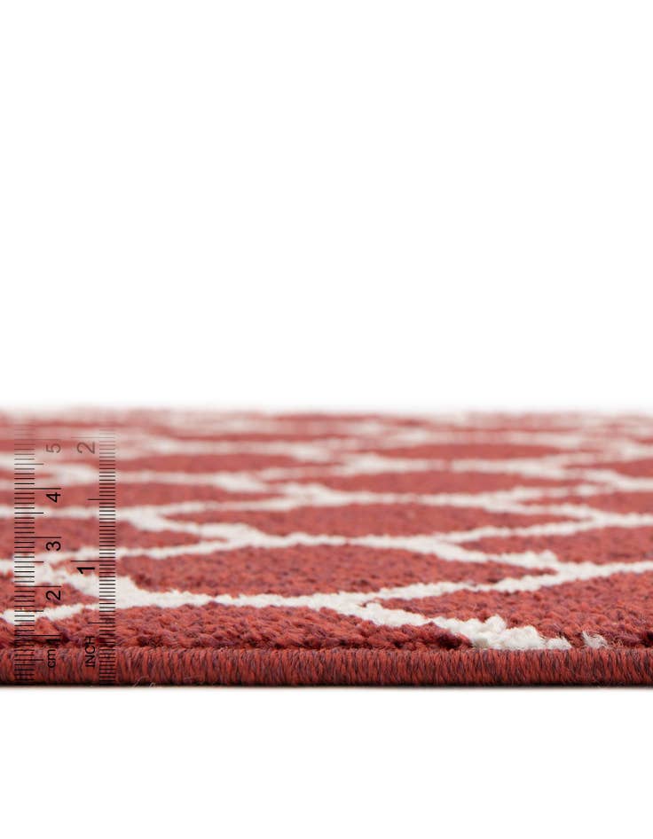 Detail image of  6' x 6' Lattice Square Rug