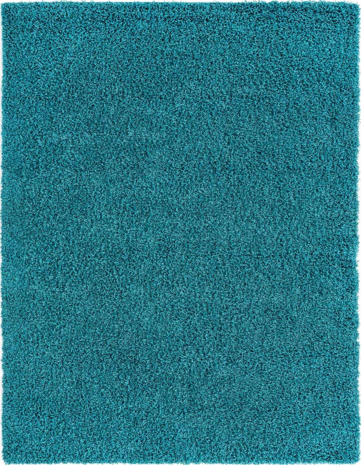 Detail image of  6' x 9' Solid Shag Rug