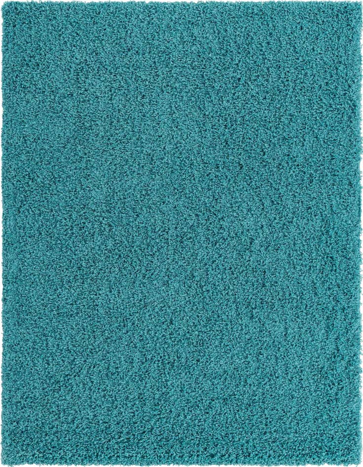 Detail image of  10' x 13' Solid Shag Rug