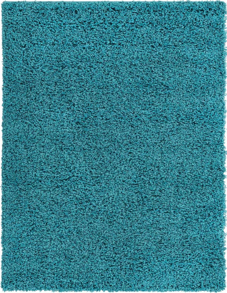 Detail image of  2' x 3' Solid Shag Rug