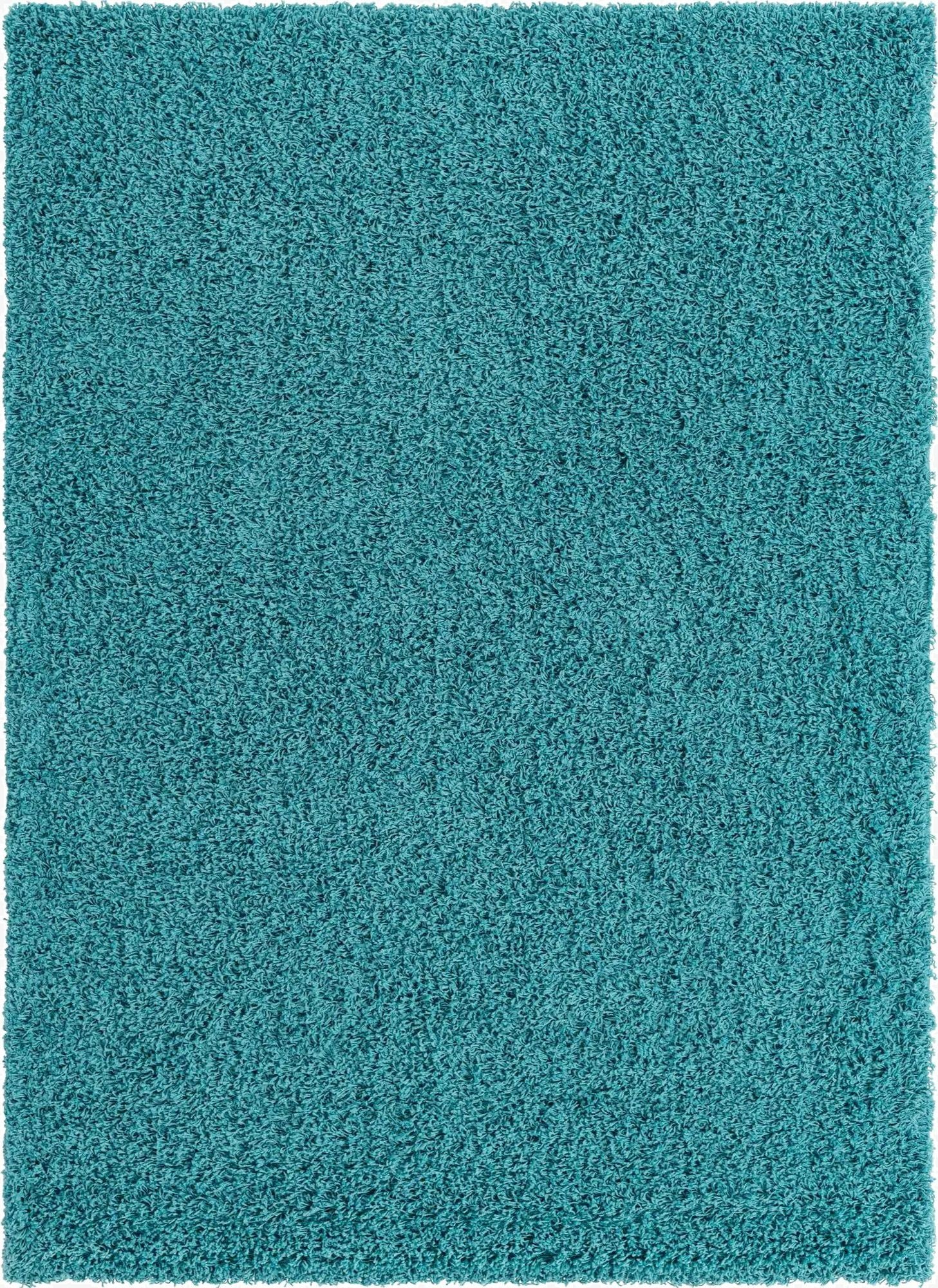 Primary image  7' x 10' Solid Shag Rug
