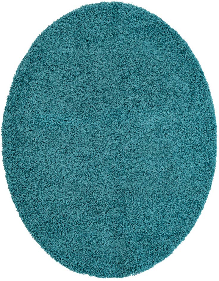 Detail image of 5' 3 x 5' 3 Solid Shag Round Rug