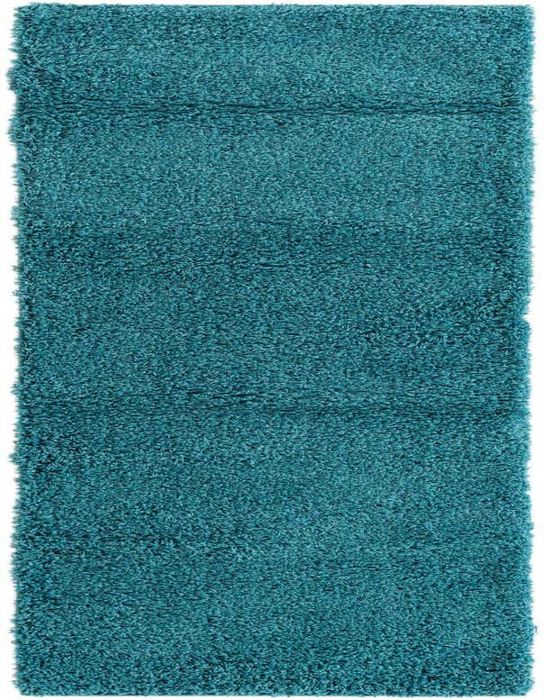 Primary image  2' 6 x 9' Solid Shag Runner Rug
