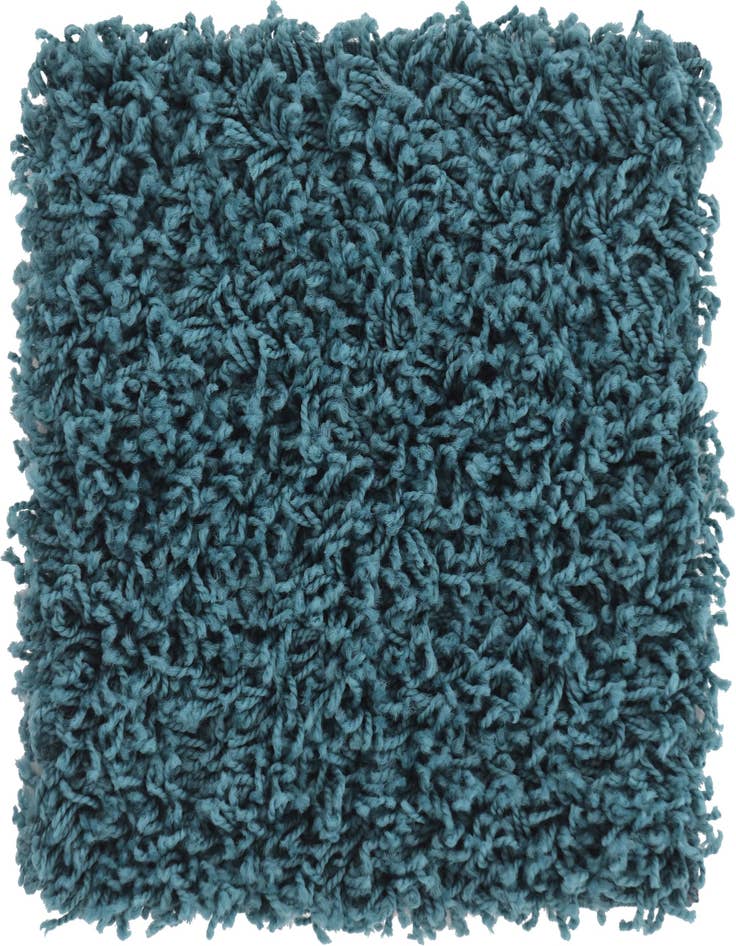 Detail image of  1' x 1' Solid Shag Sample Rug