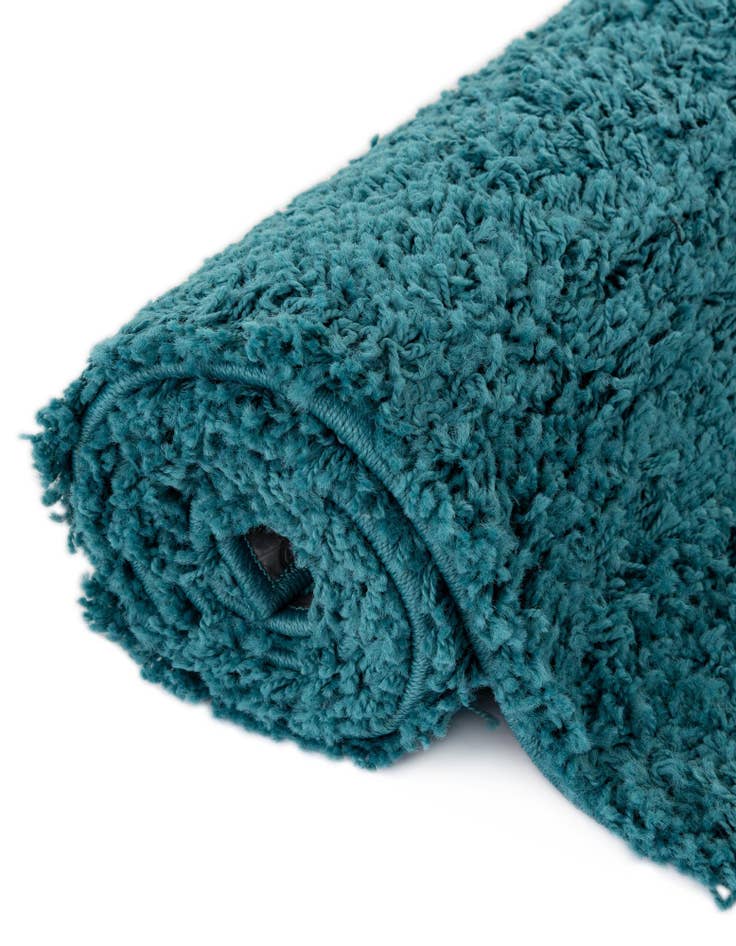 Detail image of  7' 10 x 7' 10 Solid Shag Square Rug