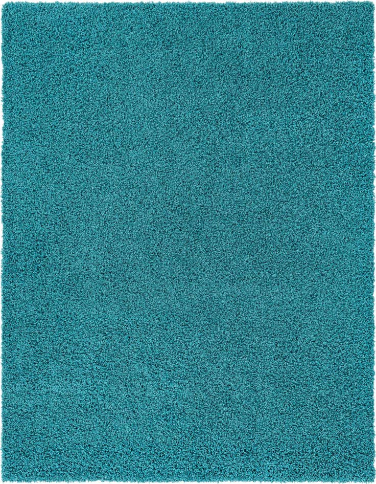 Detail image of  7' 10 x 7' 10 Solid Shag Square Rug