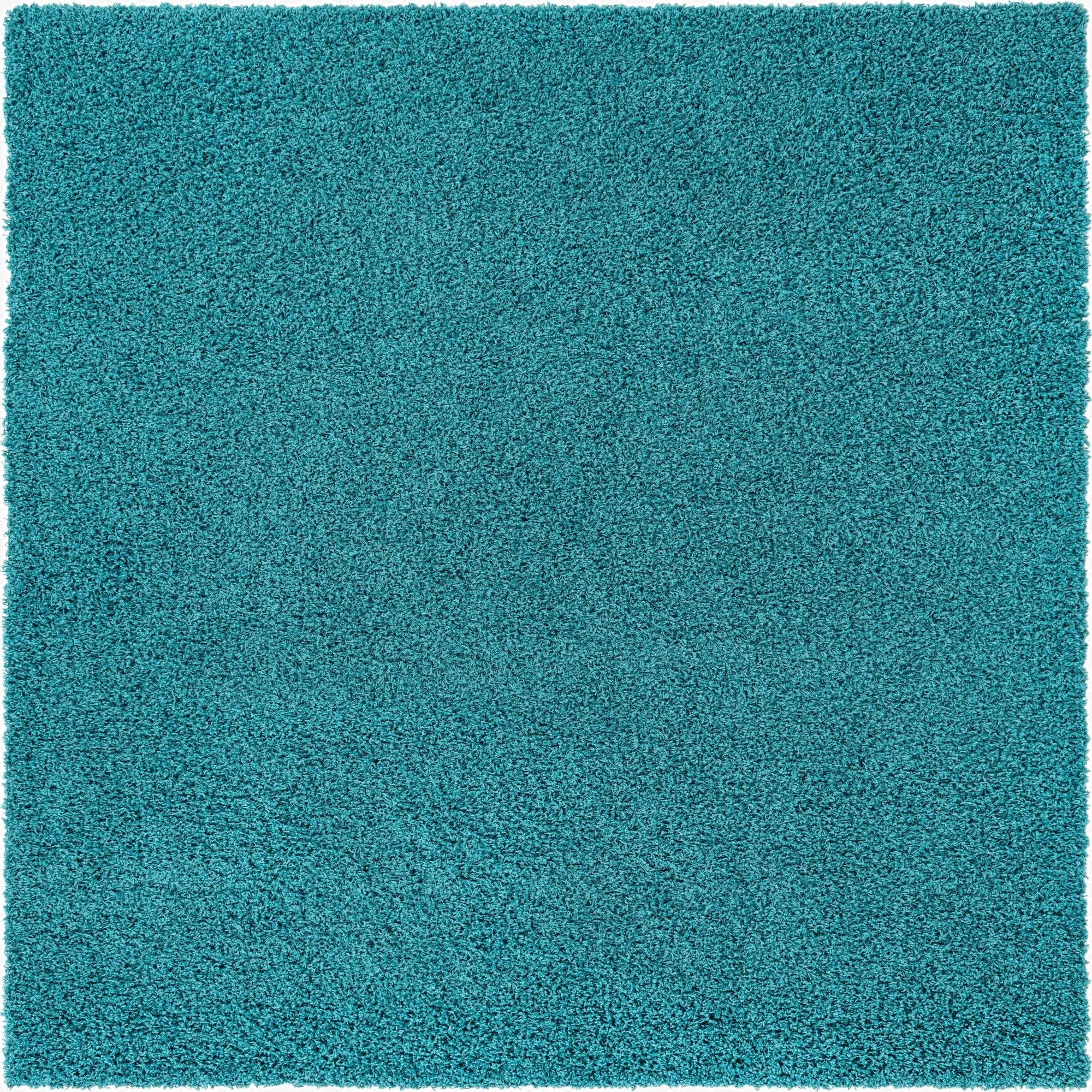 Primary image  7' 10 x 7' 10 Solid Shag Square Rug