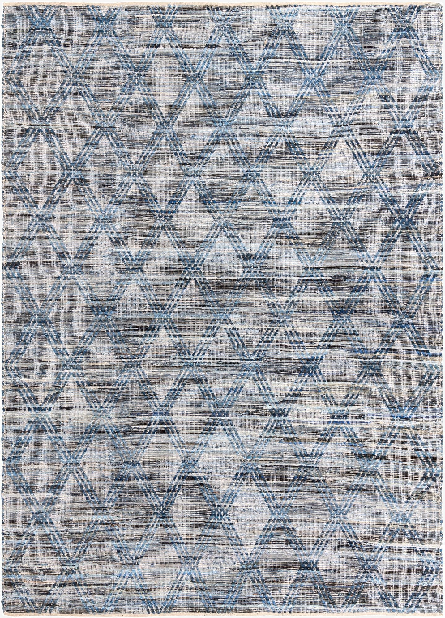  10' x 13' 11  Hand Woven Chindi Cotton Rug