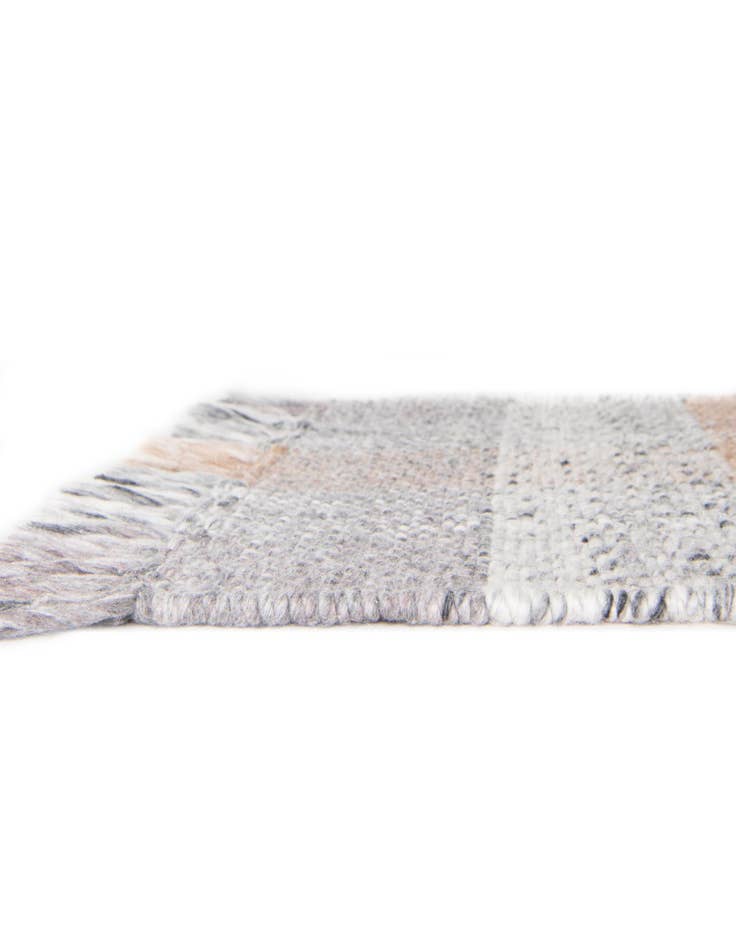 Detail image of  2' x 8'  Hand Woven Eco Plaid   Washable Indoor / Outdoor Runner Rug