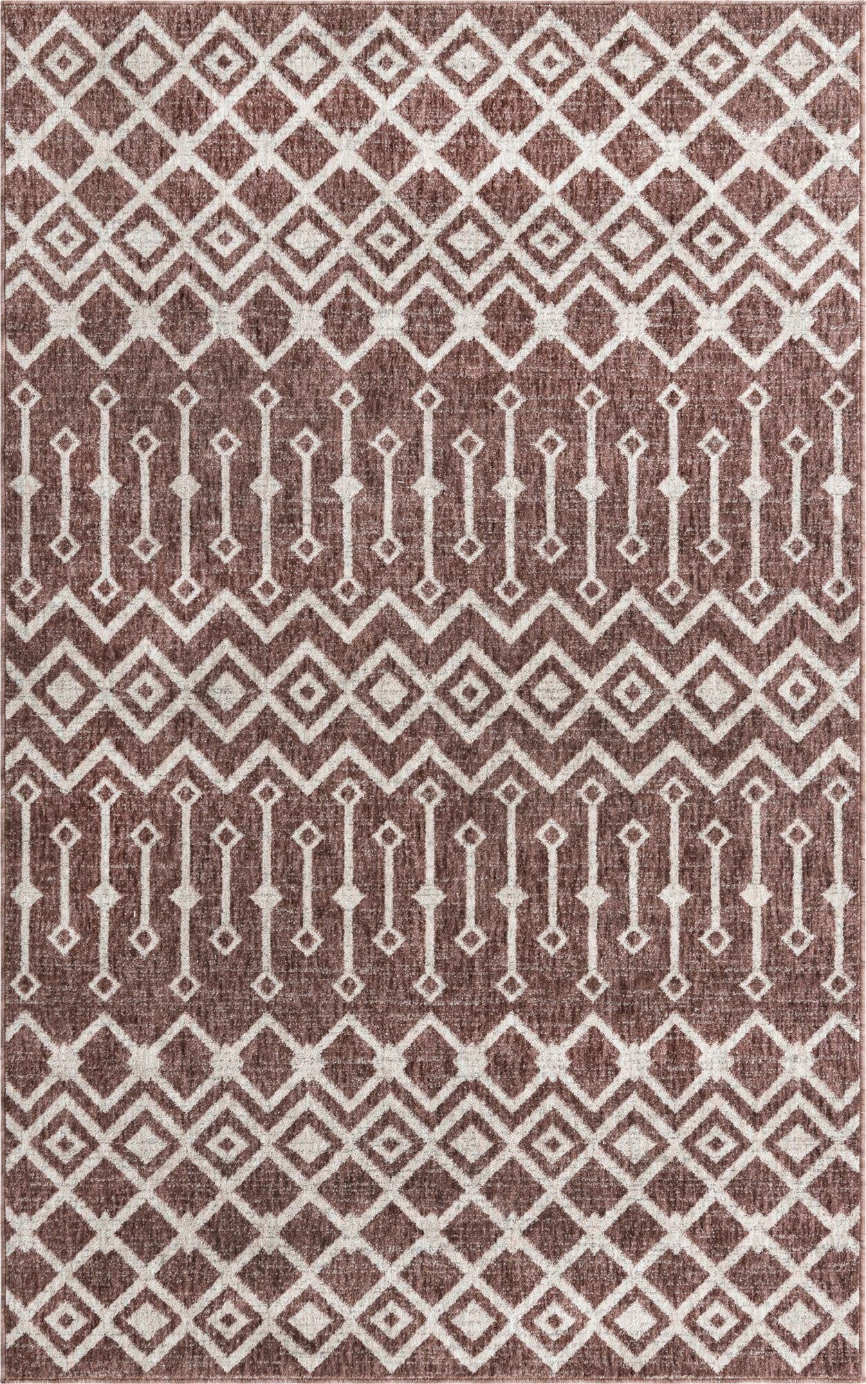  5' 3 x 8' Eco Trellis Rug