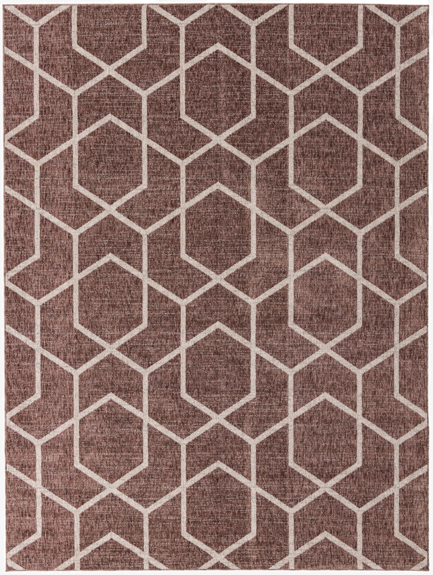  7' 10 x 10' Eco Trellis Rug