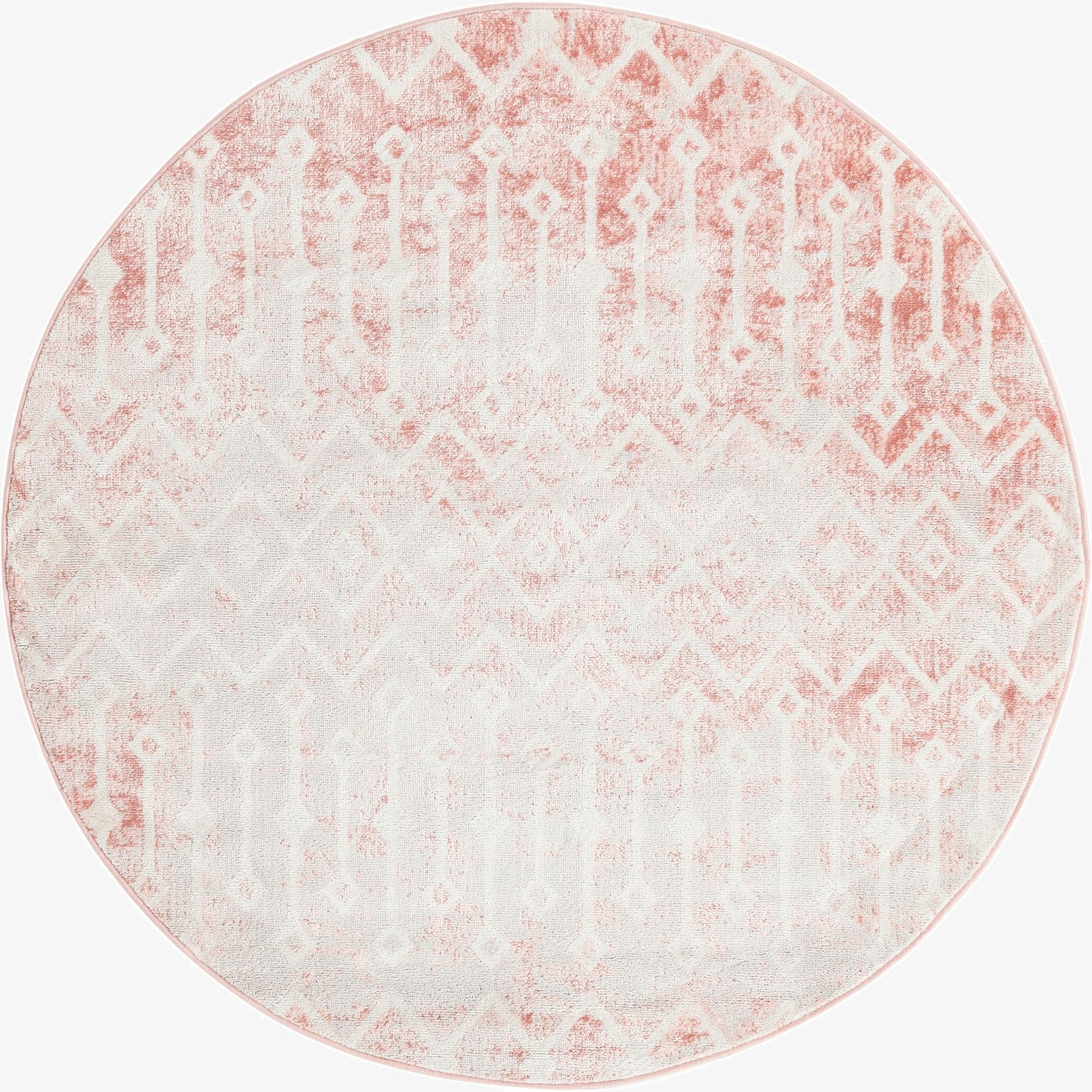  5' 3 x 5' 3 Bohemian Trellis Round Rug