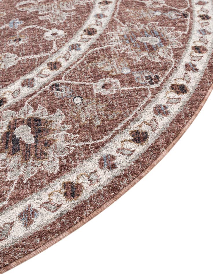 Detail image of  3' 3 x 3' 3 Eco Traditional Round Rug
