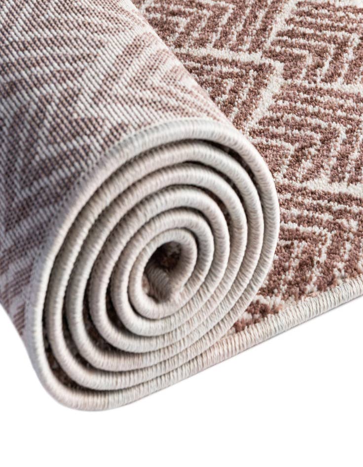 Detail image of  3' 3 x 3' 3 Eco Trellis Round Rug