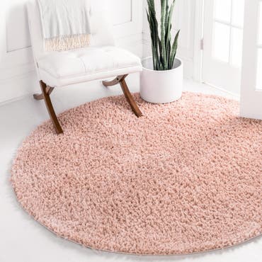  3' x 3' Zermatt Shag Round Rug