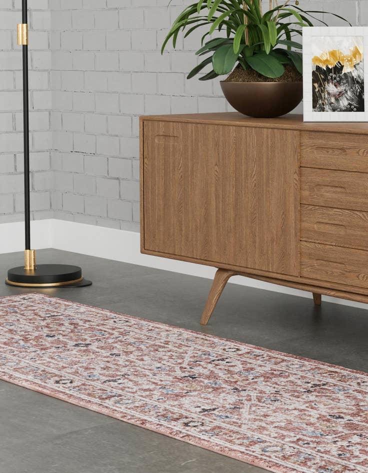 Detail image of  2' 7 x 12' Eco Traditional Runner Rug