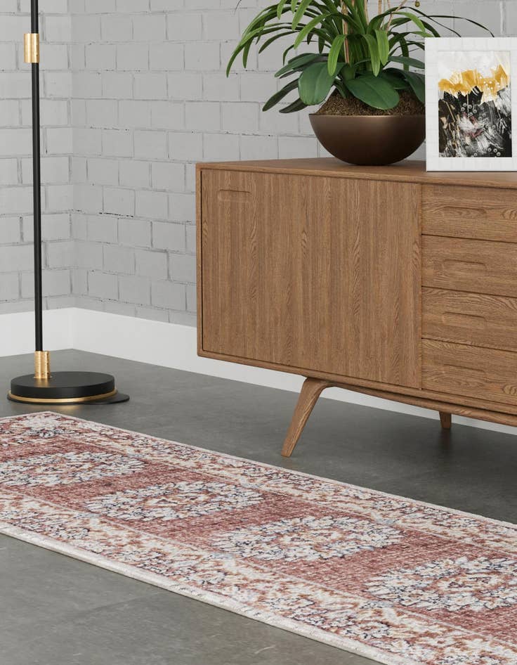 Detail image of  2' x 8' Eco Traditional Runner Rug