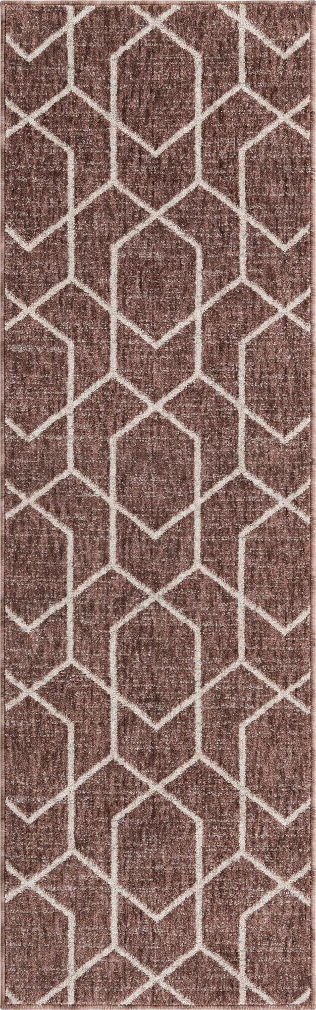  2' x 6' Eco Trellis Runner Rug