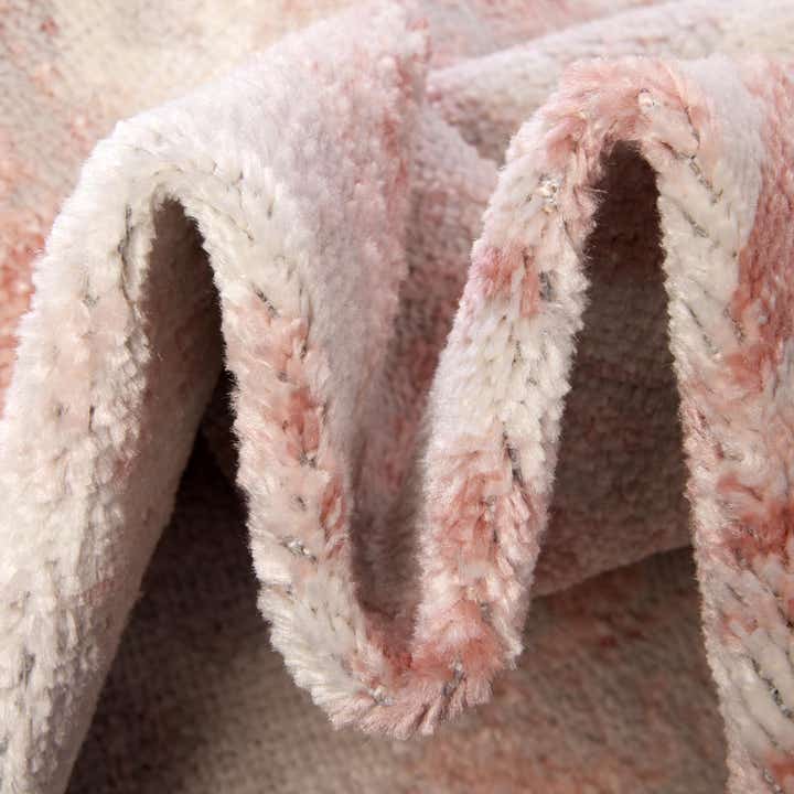 Dusty Rose 6' x 6' Bohemian Trellis Square Rug | Rugs.com