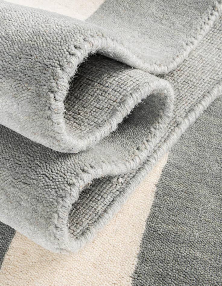 Detail image of  2' 2 x 3' 1 Jill Zarin Border Wool Rug