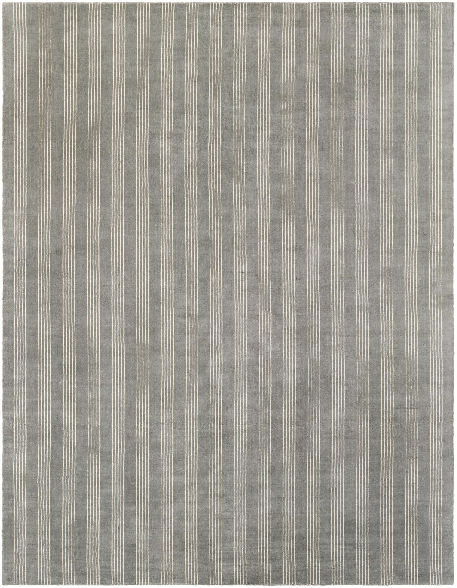 Primary image  9' x 12' Jill Zarin Striped Wool Rug