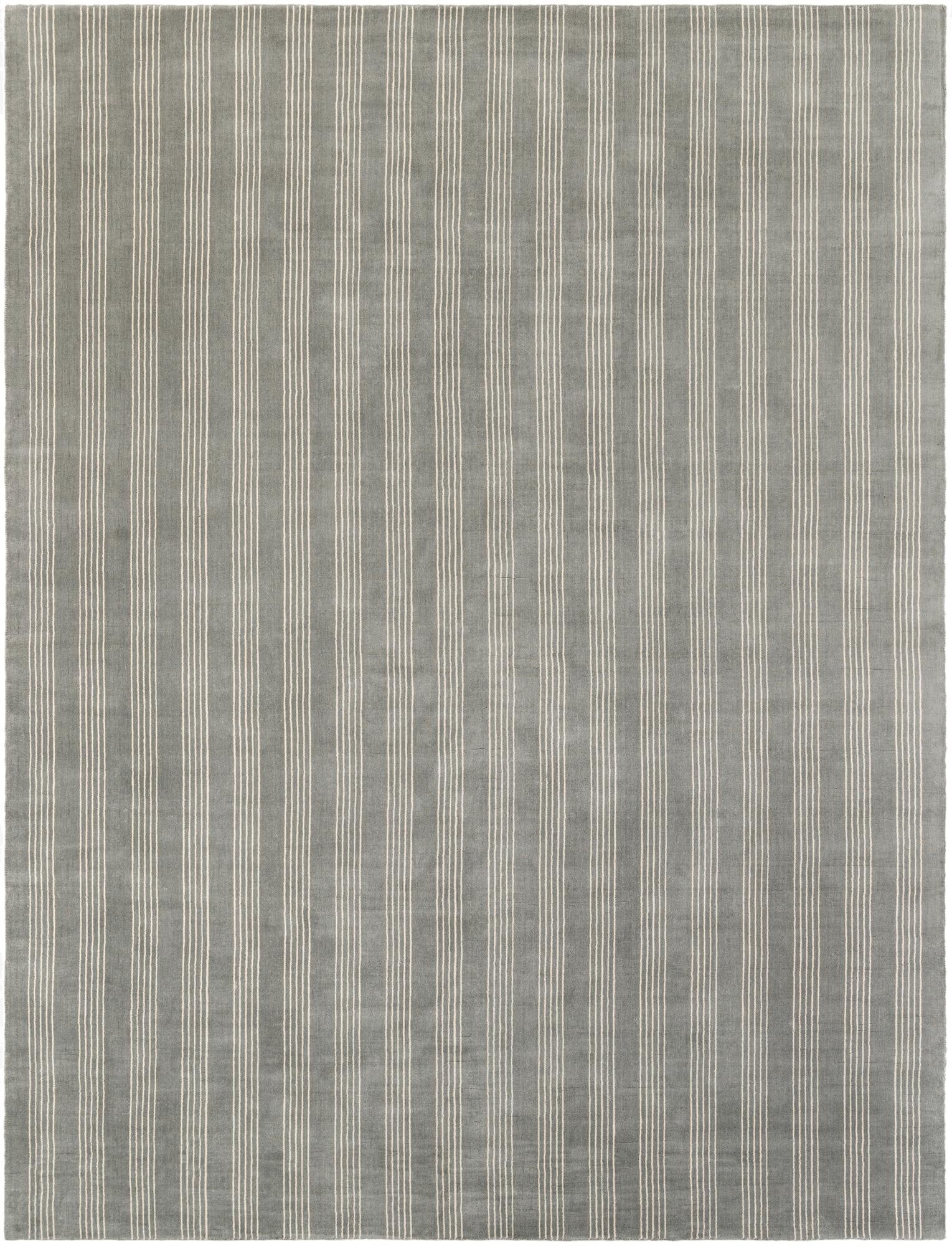 Primary image  9' x 12' Jill Zarin Striped Wool Rug